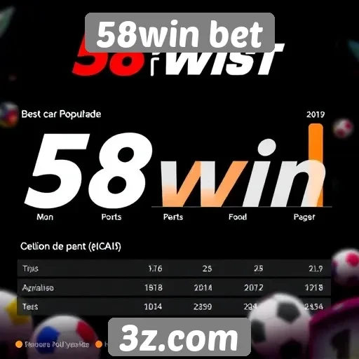 Estatísticas de popularidade do 58win bet